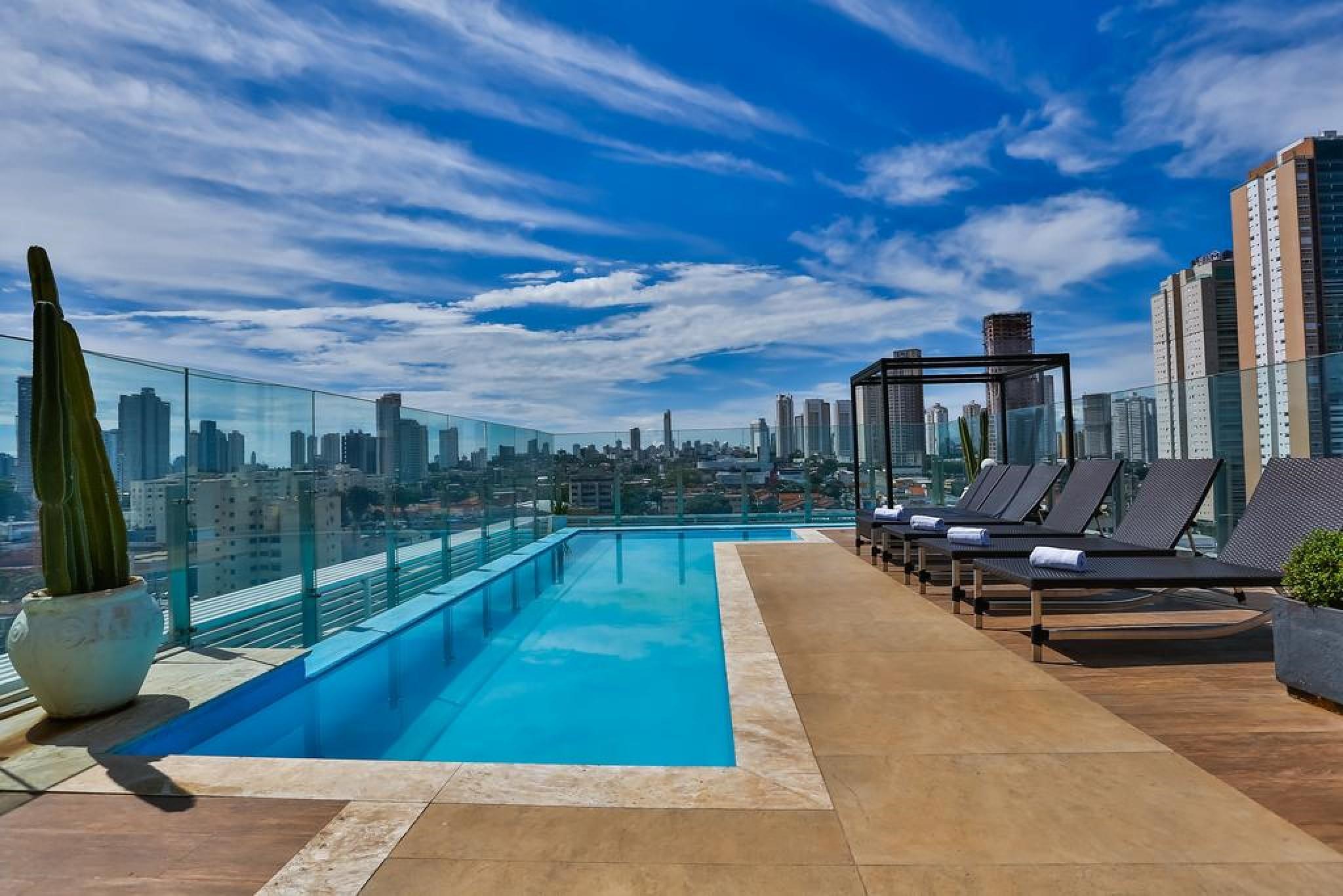 Sj Premium Hotels By Atlantica Goiania Bagian luar foto